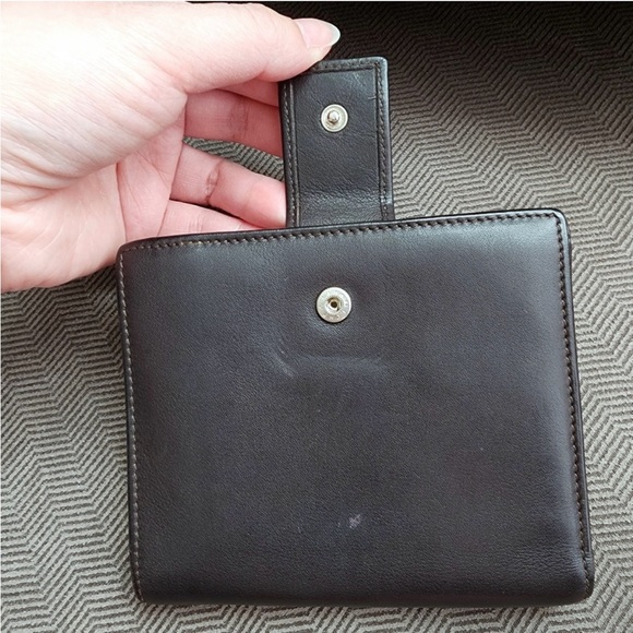 Gucci EUC chocolate color mens (unisex) wallet, 8 cardholders, cash, pocket - Picture 10 of 14